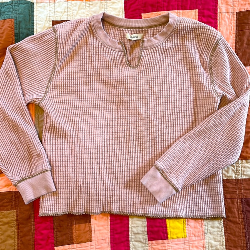 Madewell Thermal Top - Picture 1 of 3